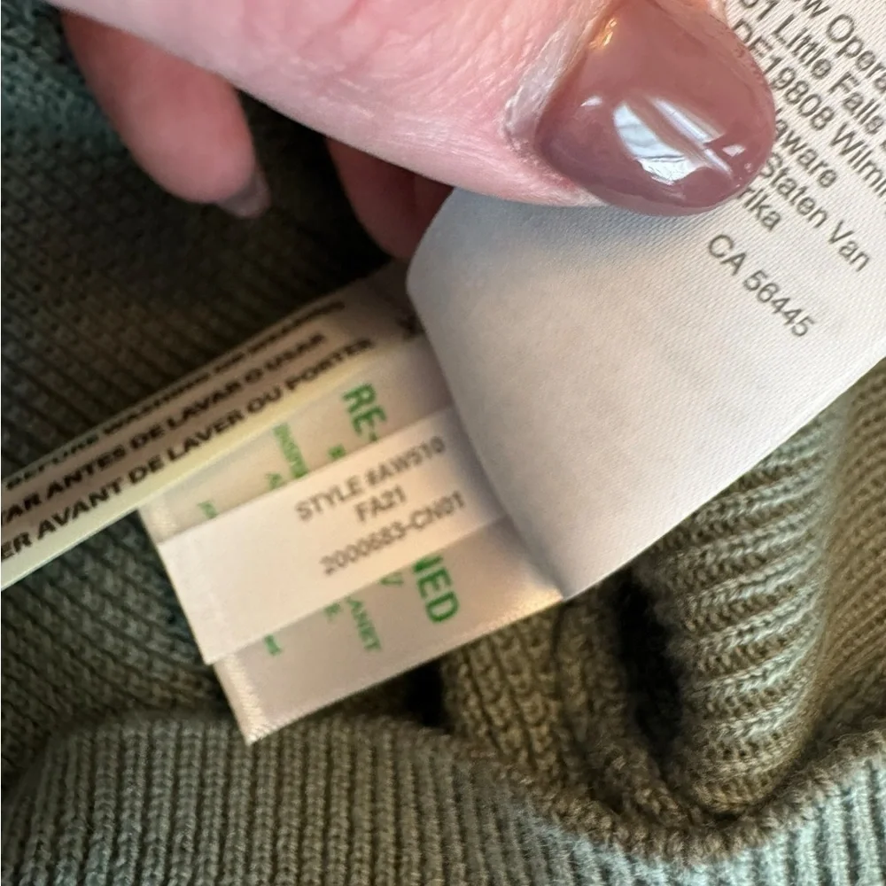 J. Crew - NWT Cotton Blend Pique Crewneck Sweater Sz S